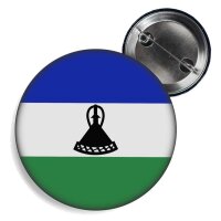 Button - LESOTHO - Fahne