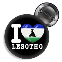 Button - I LOVE LESOTHO -