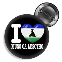 Button - I LOVE MUSO OA LESOTHO -
