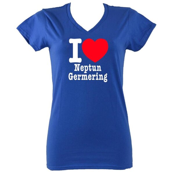Damen T-Shirt "I love Neptun Germering"