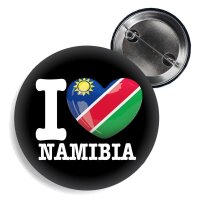 Button - I LOVE NAMIBIA -
