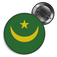 Button - MAURETANIEN - Fahne