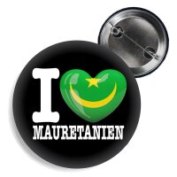 Button - I LOVE MAURETANIEN -