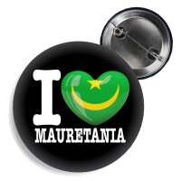 Button - I LOVE MAURETANIA -