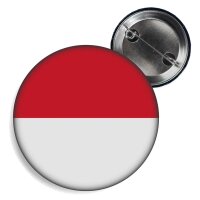 Button - INDONESIEN - Fahne