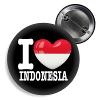 Button - I LOVE INDONESIA -