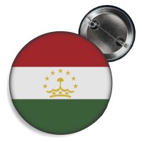 Button - TADSCHIKISTAN - Fahne