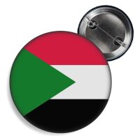 Button - SUDAN - Fahne