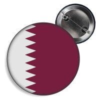 Button - KATAR - Fahne