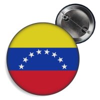 Button - VENEZUELA - Fahne