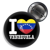 Button - I LOVE VENEZUELA -