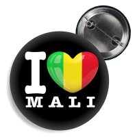 Button - I LOVE MALI -