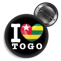 Button - I LOVE TOGO -