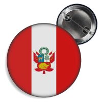 Button - PERU - Fahne