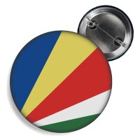 Button - SEYCHELLEN - Fahne
