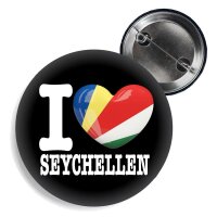 Button - I LOVE SEYCHELLEN -