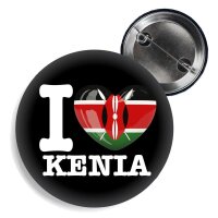 Button - I LOVE KENIA -