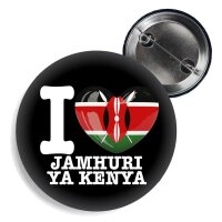 Button - I LOVE JAMHURI YA KENYA -