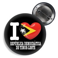 Button - I LOVE REPÚBLICA DEMOCRÁTICA DE...