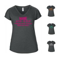 Leichtes Damen V-Neck "Dschungel-Nummer"-ebay