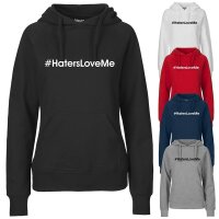 CRAZYSHIRT "#HatersLoveMe" Damen-Hoodie