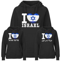 Damen Hoodie - I LOVE ISRAEL