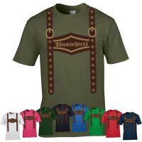 ErsatzTracht Herren T-Shirt - HOSENTRÄGER -...