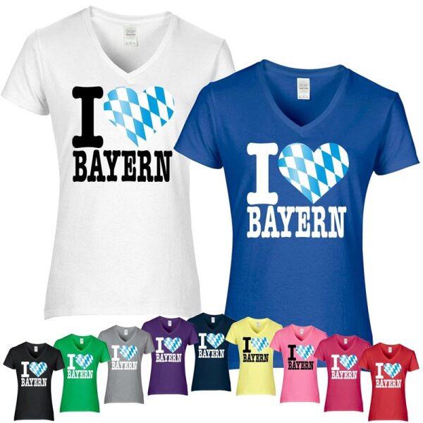 T-Shirt - I LOVE BAYERN -