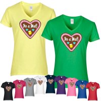 T-Shirt - LEBKUCHENHERZAL / NO A MAß -