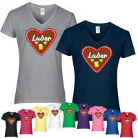 T-Shirt - LEBKUCHENHERZAL / LUDER -