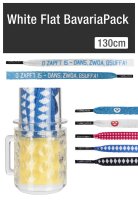 TUBELACES "White Flat Bavaria Pack"
