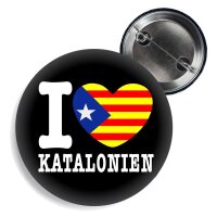Button - I LOVE KATALONIEN -