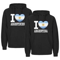 Herren Hoodie - I LOVE ARGENTINIEN
