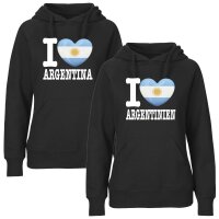 Damen Hoodie - I LOVE ARGENTINIEN