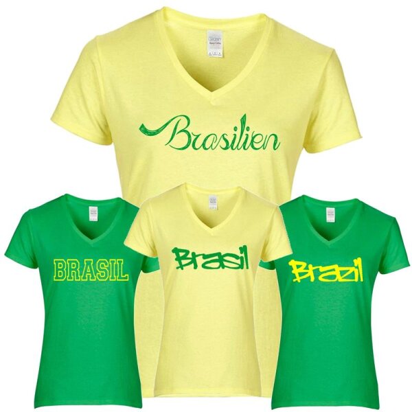 T-Shirt "Brasilien/Brasil/Brazil"