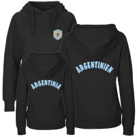Damen Hoodie - ARGENTINIEN - mit Wappen