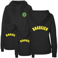 Damen Hoodie - BRASILIEN - mit Wappen