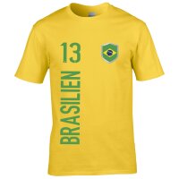 Herren Fan-Shirt - BRASILIEN