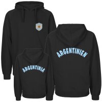Herren Hoodie - ARGENTINIEN - mit Wappen
