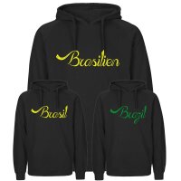 Herren Hoodie - BRASILIEN -