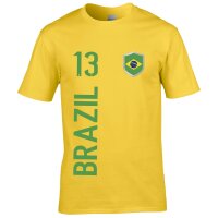 Kinder Fan-Shirt - BRAZIL