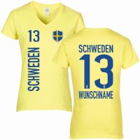 Damen Fan-Shirt - SCHWEDEN