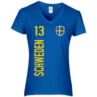 Damen Fan-Shirt - SCHWEDEN