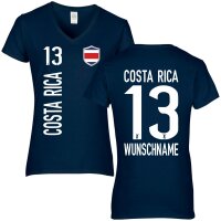 Damen Fan-Shirt - COSTA RICA -