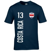 Herren Fan-Shirt - COSTA RICA