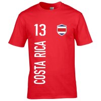 Herren Fan-Shirt - COSTA RICA