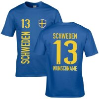 Kinder Fan-Shirt - SCHWEDEN