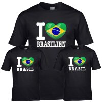 Herren T-Shirt - I LOVE BRASILIEN