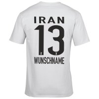 FanShirts4u Herren Fan-Shirt - IRAN - S