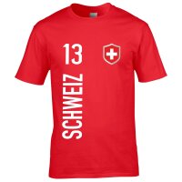 Herren Fan-Shirt - SCHWEIZ